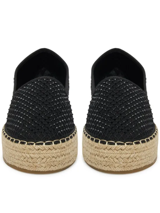 DeeZee Espadryle 3H39248-1 Czarny