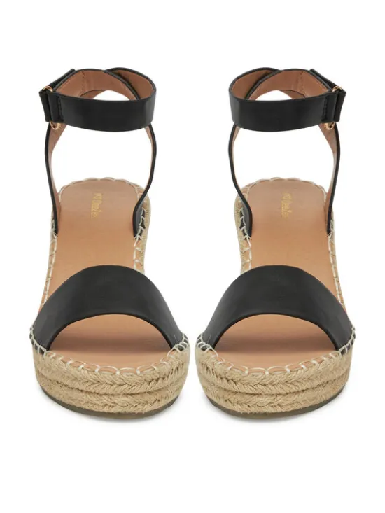 DeeZee Espadryle JSZ2022-06 Czarny