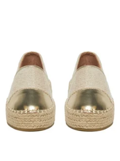 DeeZee Espadryle JSZ701-2 Złoty