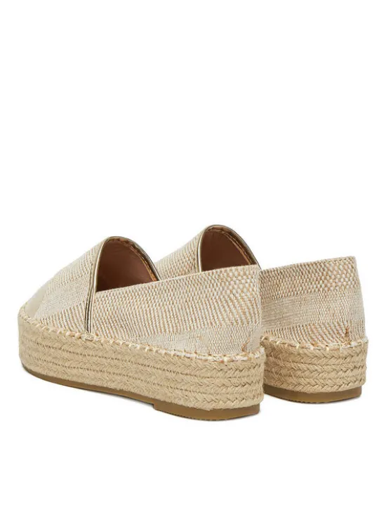 DeeZee Espadryle JSZ701-2 Złoty