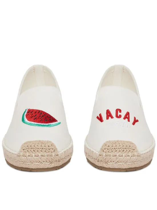 DeeZee Espadryle MXCR-232 Biały