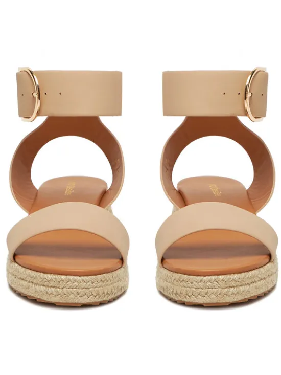DeeZee Espadryle QS276-1 Beżowy