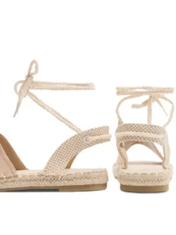 DeeZee Espadryle WSS20457-02 Beżowy