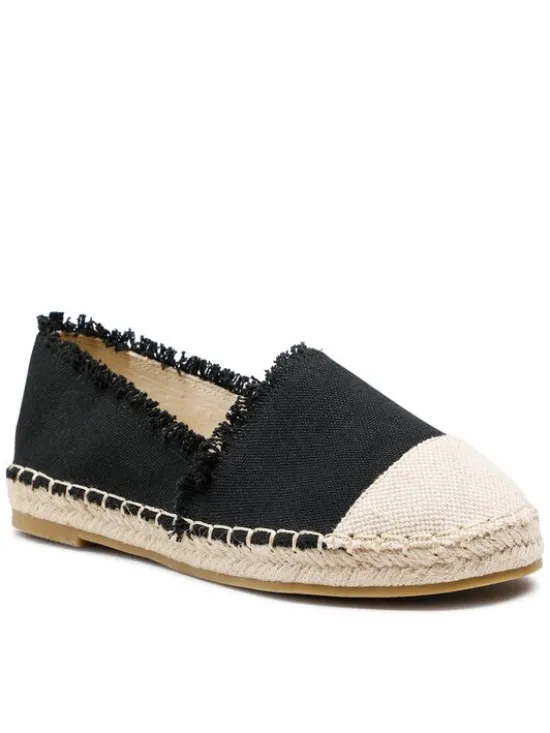 DeeZee Espadryle WSS990-196 Czarny
