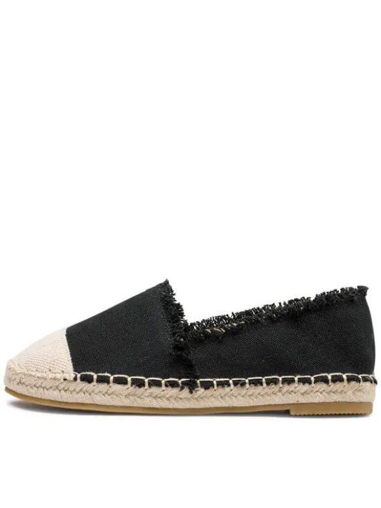 DeeZee Espadryle WSS990-196 Czarny