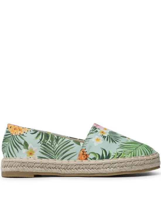DeeZee Espadryle WSS990-103 Zielony