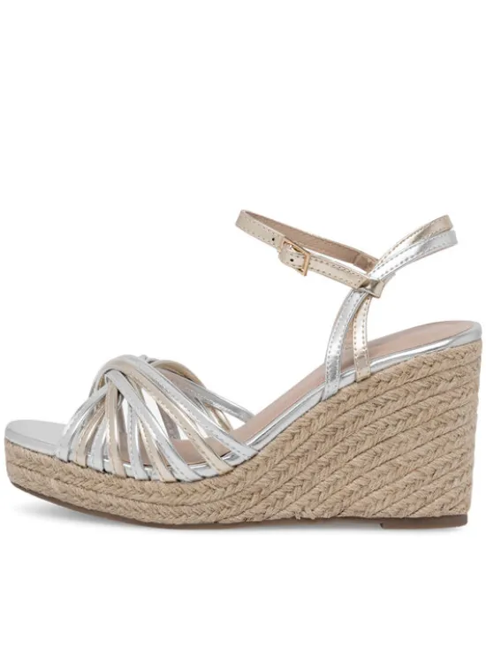 DeeZee Espadryle WYL2610-01 Srebrny