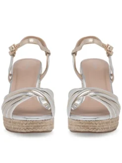DeeZee Espadryle WYL2610-01 Srebrny