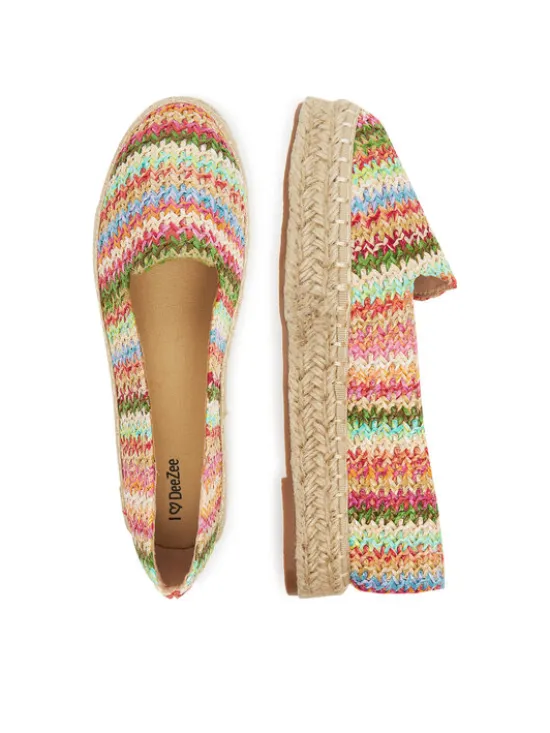 DeeZee Espadryle ZYLS129 Kolorowy