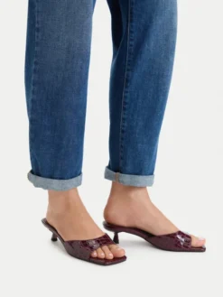 DeeZee Klapki CEO-TS6253-01 Bordowy