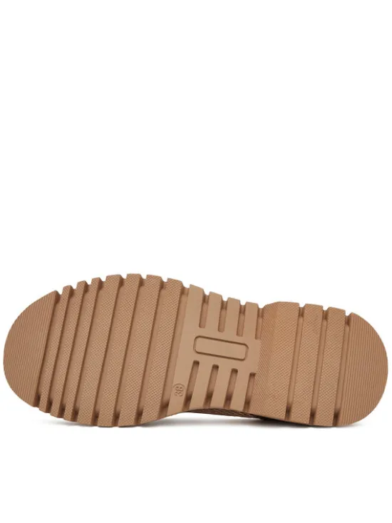 DeeZee Loafersy 60062D-2 Brązowy