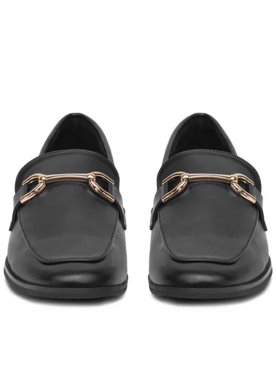 DeeZee Loafersy DXF26165-231001 Czarny