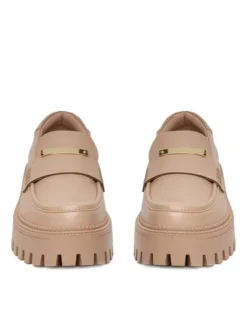 DeeZee Loafersy HY19001-2 Beżowy