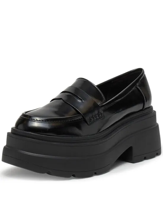 DeeZee Loafersy ST0242613-1 Czarny