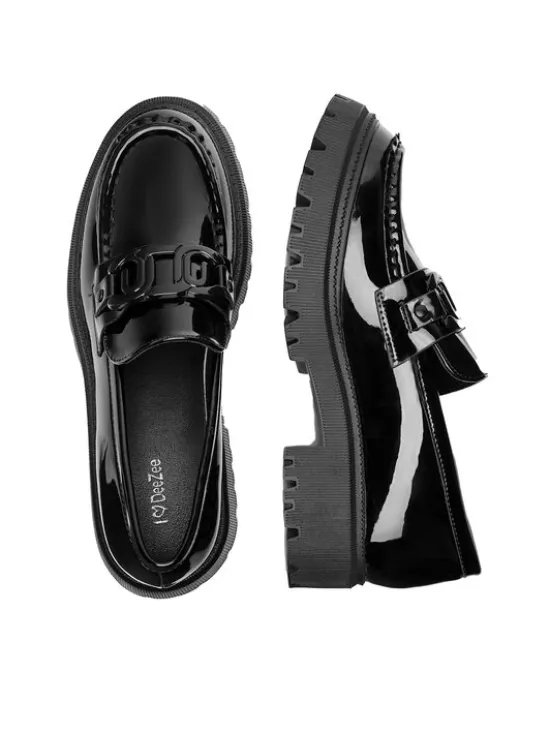 DeeZee Loafersy WS5875-32 Czarny