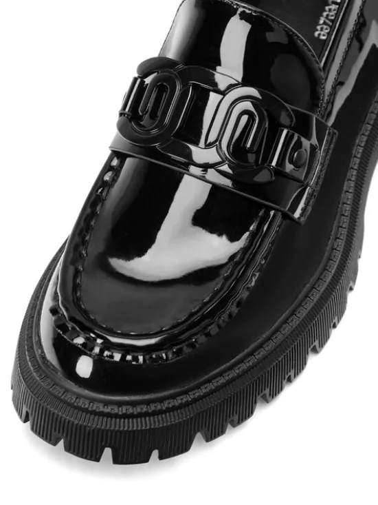 DeeZee Loafersy WS5875-32 Czarny