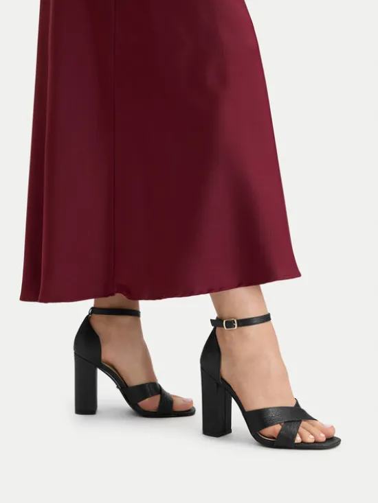 DeeZee Sandały CEO-998877 Czarny