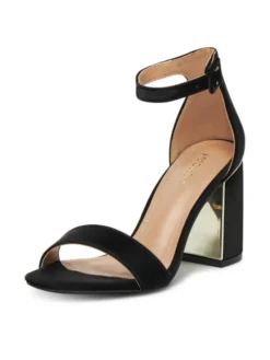 DeeZee Sandały DF-7154-26-82837 Czarny