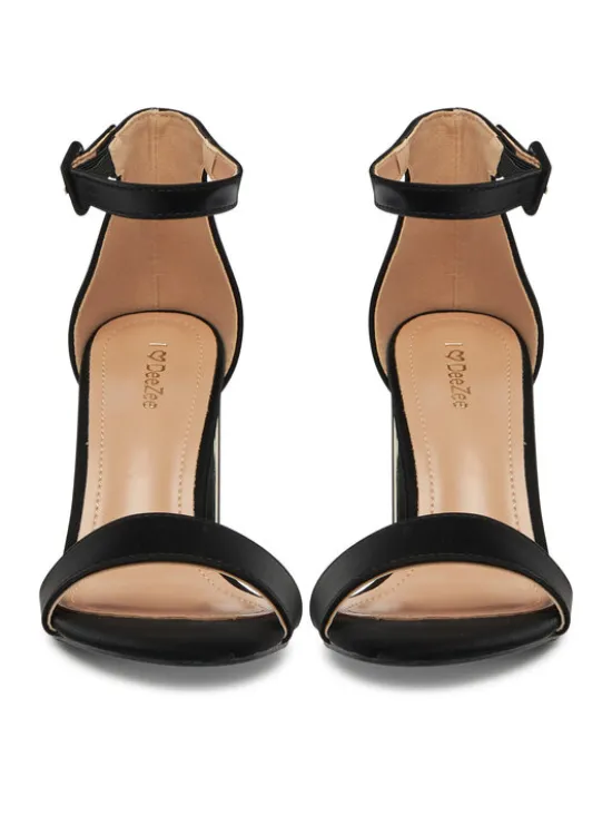 DeeZee Sandały DF-7154-26-82837 Czarny