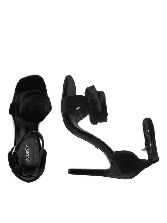 DeeZee Sandały LB5478-96 Czarny