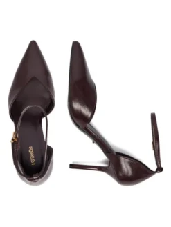DeeZee Szpilki CEO-CD25-355-1 Bordowy