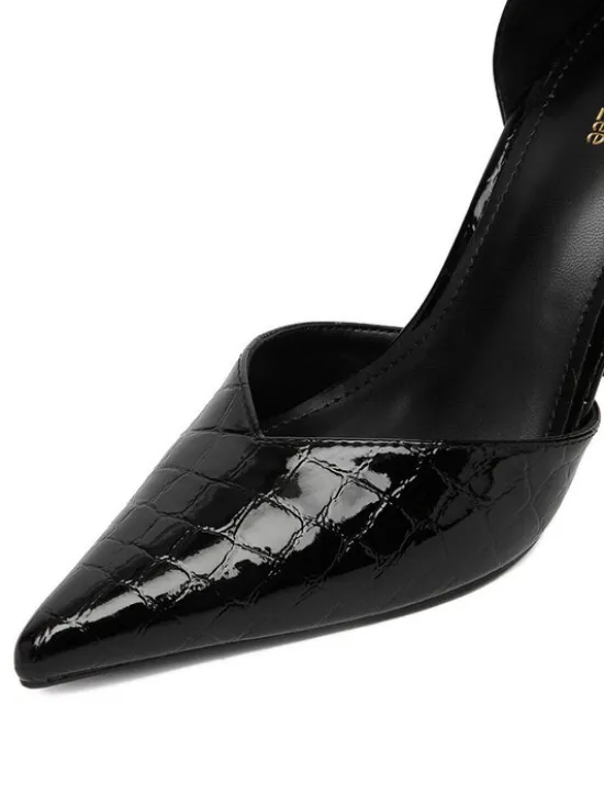 DeeZee Szpilki CEO-LS6049-10 Czarny