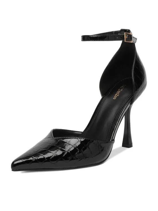DeeZee Szpilki CEO-LS6049-10 Czarny