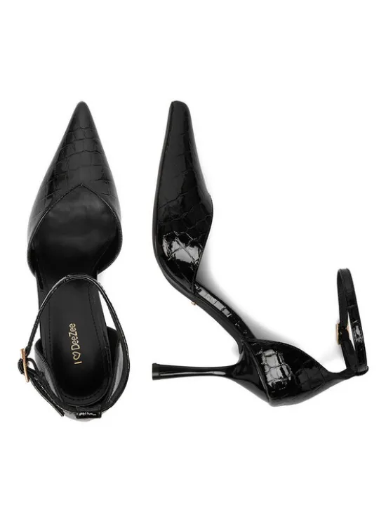 DeeZee Szpilki CEO-LS6049-10 Czarny