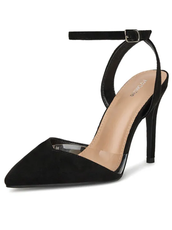 DeeZee Szpilki HT5846-46 Czarny