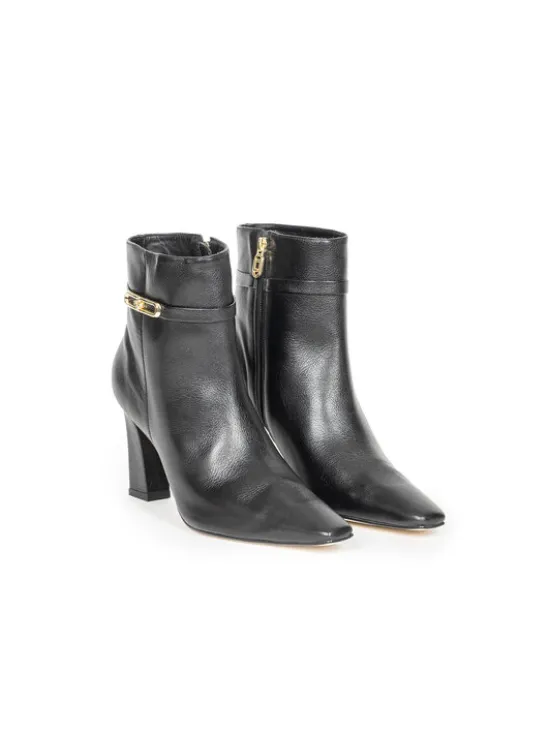 Deni Cler Milano Botki T-DC-B567-E5-77-90-1 Czarny