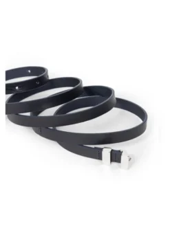 Deni Cler Milano Pasek T-DC-P153-E5-77-58-1 Granatowy