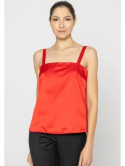 Deni Cler Milano Top W-DC-0054-D5-L1-30-1 Czerwony