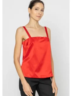 Deni Cler Milano Top W-DC-0054-D5-L1-30-1 Czerwony