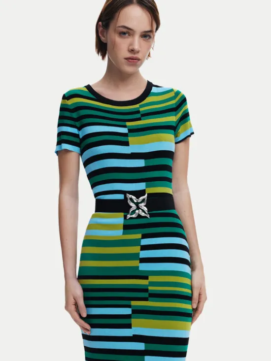 Desigual Pasek Damski Zalio 25SARA06 Czarny