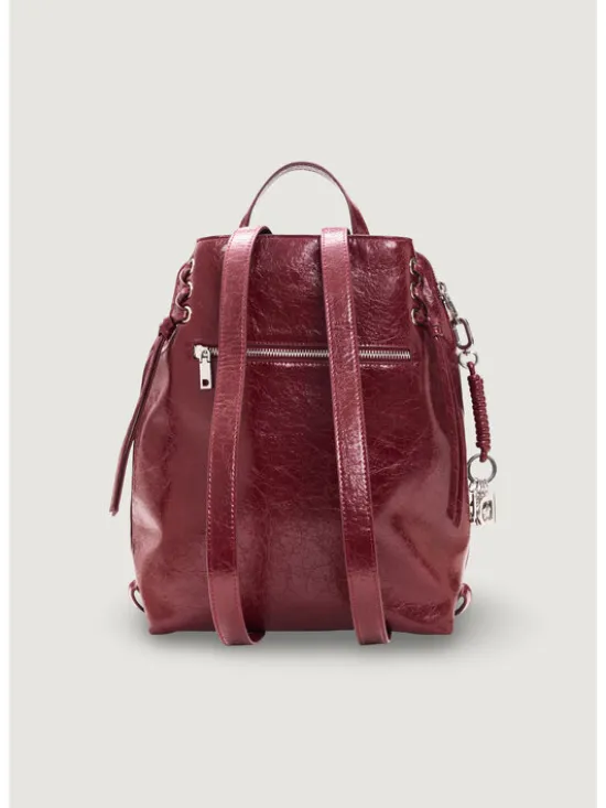 Desigual Plecak BACK_HALF LOGO LUENA NF Czerwony