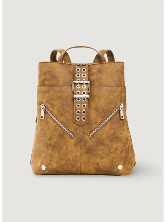 Desigual Plecak BACK_VALENTINE CAMEL SUMY Brązowy