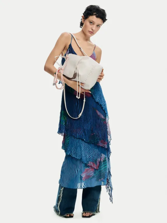 Desigual Plecak 26SAKP18 Kremowy