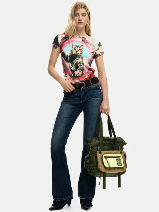 Desigual Plecak 26SAKY06 Khaki