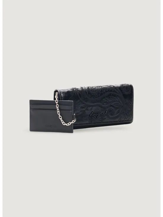 Desigual Portfel MONE_SIROCO MARINA BLACK Czarny