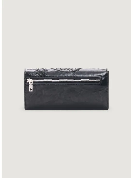 Desigual Portfel MONE_SIROCO MARINA BLACK Czarny
