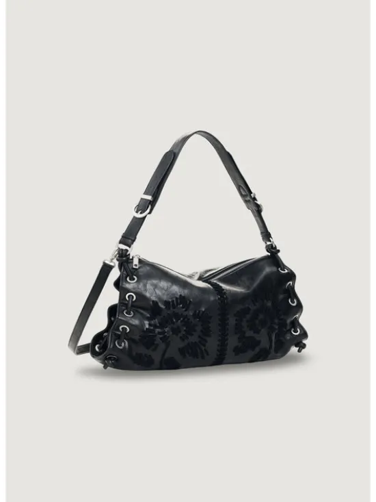 Desigual Torebka BAG_ALISIO XELA MEDIUM BL Czarny