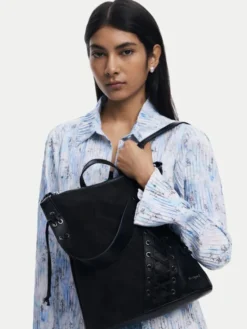 Desigual Torebka Patch Tango P 25WAKP12 Czarny