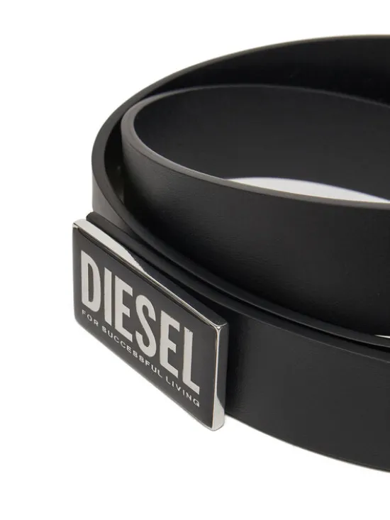 Diesel Pasek Męski X09945PR227 Czarny