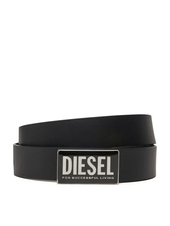 Diesel Pasek Męski X09945PR227 Czarny