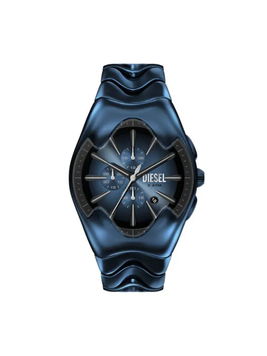 Diesel Zegarek Mercurial DZ4704 Granatowy