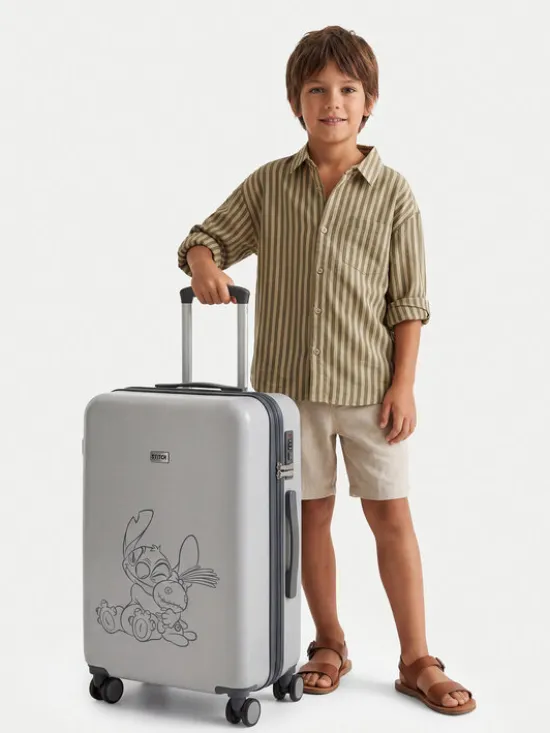 Disney Classics Walizka średnia CEO-SW-ACCCS-SS26-244DCLS-M Szary