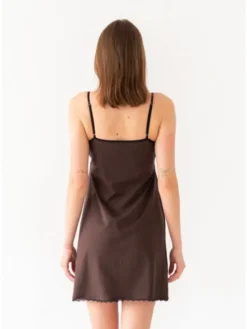 DKaren Lingerie Halka Viki2 Brązowy Classic Fit