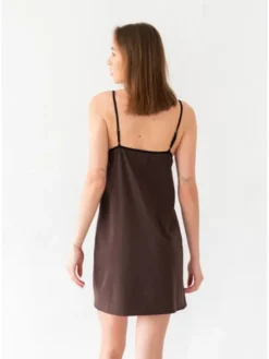 DKaren Lingerie Halka Zuwena2 Brązowy Classic Fit