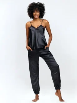 DKaren Lingerie Komplet bielizny Day Czarny Classic Fit
