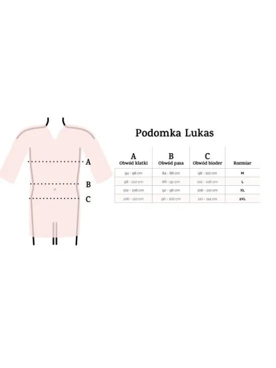 DKaren Lingerie Piżama Lukas Écru